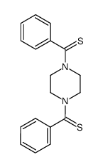 1,4-二苯甲硫酰基哌嗪 结构式