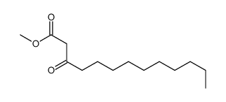 3-氧代十三烷酸甲酯 结构式