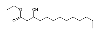 3-羟基十三烷酸乙酯 结构式