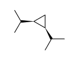 顺-1,2-二异丙基环丙烷 结构式