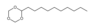 2-癸基-1,3,5-三氧六环 结构式