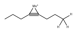 Manganese(1+), [(4,5-η)-4-octyne-1,1,1-d3]- 结构式
