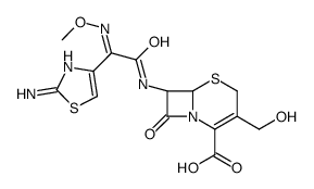 3-去乙酰基头孢噻肟 结构式