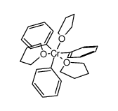 Chromium, triphenyl-, compd. with tetrahydrofuran (1:3) 结构式