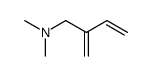 N,N-二甲基-2-亚甲基-3-丁烯-1-胺 结构式