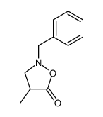 2-苄基-4-甲基异恶唑烷-5-酮 结构式