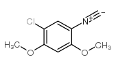 1-氯-5-异氰基-2,4-二甲氧基苯 结构式