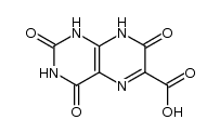 7-羟基-2,4-二氧代-1,2,3,4-四氢-6-蝶啶羧酸 结构式