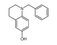 1,2,3,4-四氢-1-(苯基甲基)-6-羟基喹啉 结构式