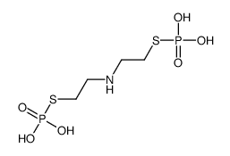 Ethanethiol, 2,2'-iminobis-, bis(dihydrogen phosphate) (ester) (9CI) 结构式