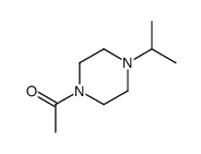 Piperazine, 1-acetyl-4-(1-methylethyl)- (9CI) 结构式