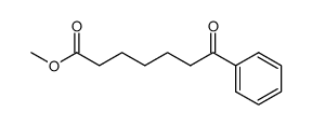 7-氧代-7-苯基庚酸甲酯 结构式