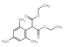 DIETHYL 2,4,6-TRIMETHYLPHENYL MALONATE 结构式