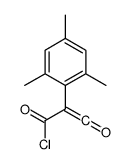 (Chlorocarbonyl)(2,4,6-trimethylphenyl)ketene 结构式