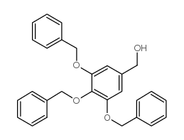 3,4,5-三(苄氧基)苯甲醇 结构式