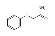 2-phenylsulfanylacetamide 结构式