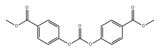 4,4'-[羰基双(氧代)]二苯甲酸二甲酯 结构式