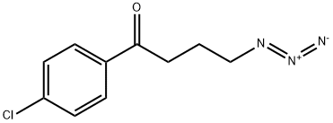 4-叠氮基-1-(4-氯苯基)-1-丁酮 结构式