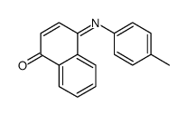 4-[(4-甲基苯基)亚氨基]-1(4H)-萘酮 结构式