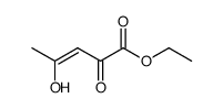 (Z)-4-羟基-2-氧代-3-戊烯酸乙酯 结构式