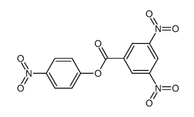 3,5-二硝基苯甲酸-4-硝基苯酯 结构式