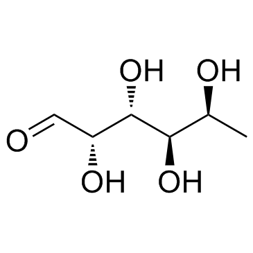 L(-)岩藻糖 结构式