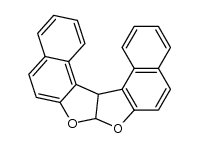 7a,14c-二氢萘并[2,1-b]萘并[1',2':4,5]呋喃并[3,2-d]呋喃 结构式