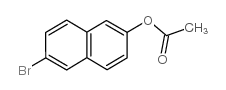 6-溴-2-萘乙酸酯 结构式
