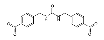 N,N'-双(4-硝基苄基)脲 结构式