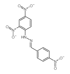 4-硝基苯甲醛 2,4-二硝基苯腙 结构式