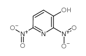 2,6-二硝基吡啶-3-醇 结构式