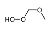 Hydroperoxide, methoxymethyl (8CI,9CI) 结构式