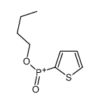 Phosphinic acid, 2-thienyl-, butyl ester 结构式