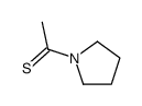 Pyrrolidine, 1-(1-thioxoethyl)- 结构式