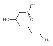 1-硝基-2-庚醇 结构式