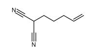 Propanedinitrile, 2-(4-penten-1-yl)- 结构式