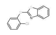 2-(2-氯苯磺酰基)苯并噻唑 结构式