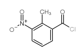 2-甲基-3-硝基苯甲酰氯 结构式