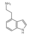2-(1H-吲哚-4-基)乙胺 结构式