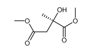 (R)-2-羟基-2-甲基丁二酸二甲酯 结构式