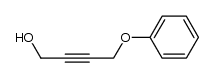 4-苯氧基-2-丁炔-1-醇 结构式