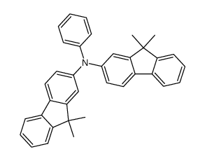 N,N-双(9,9-二甲基-9H-芴-2-基)苯胺 结构式