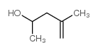 4-甲基-4-戊烯-2-醇 结构式