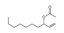 1-vinyloctyl acetate 结构式