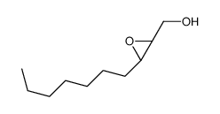2-Oxiranemethanol, 3-heptyl-, (2S,3R)- 结构式