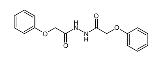 2-苯氧基-N'-(苯氧基乙酰基)乙酰肼 结构式