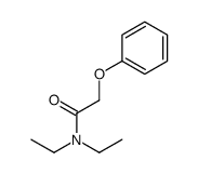 N,N-二乙基-2-苯氧基乙酰胺 结构式