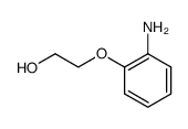 2-(2-氨基苯氧基)乙醇 结构式