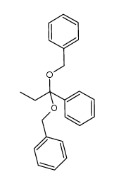 Benzene, 1,1'-[(1-phenylpropylidene)bis(oxymethylene)]bis- 结构式