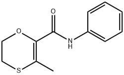 3-N-甲基-N-苯基-5,6-二氢-1,4-氧硫杂环己二烯-2-甲酰胺 结构式